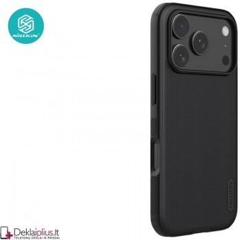 Nillkin Frosted shield plastikinis dėklas - juodas (Apple Iphone 17 Pro/Iphone 18 Pro) Nillkin Frosted shield plastikinis dėklas - juodas (Apple Iphone 17 Pro/Iphone 18 Pro)
